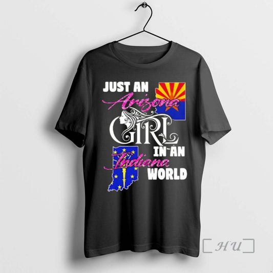 Officials Just An Arizona Girl In A Indiana World - clothing by TeeHivey.com