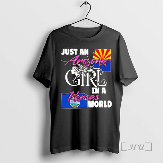 Officials Just An Arizona Girl In A Kansas World - clothing by TeeHivey.com