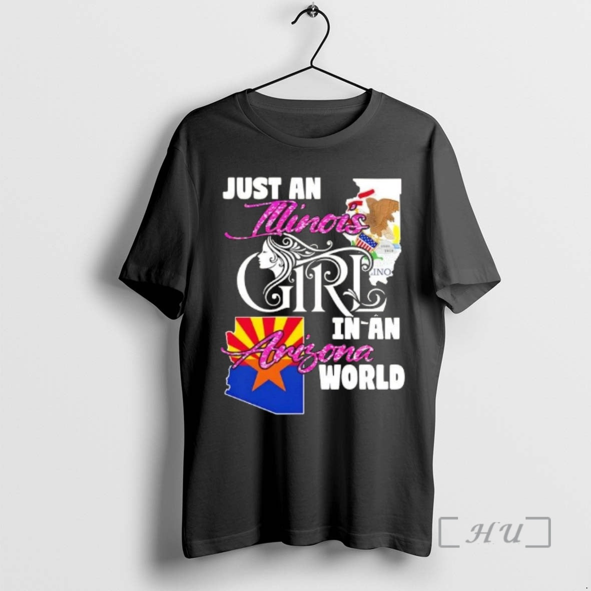 Officials Just An Illinois Girl In A Arizona World - clothing by TeeHivey.com