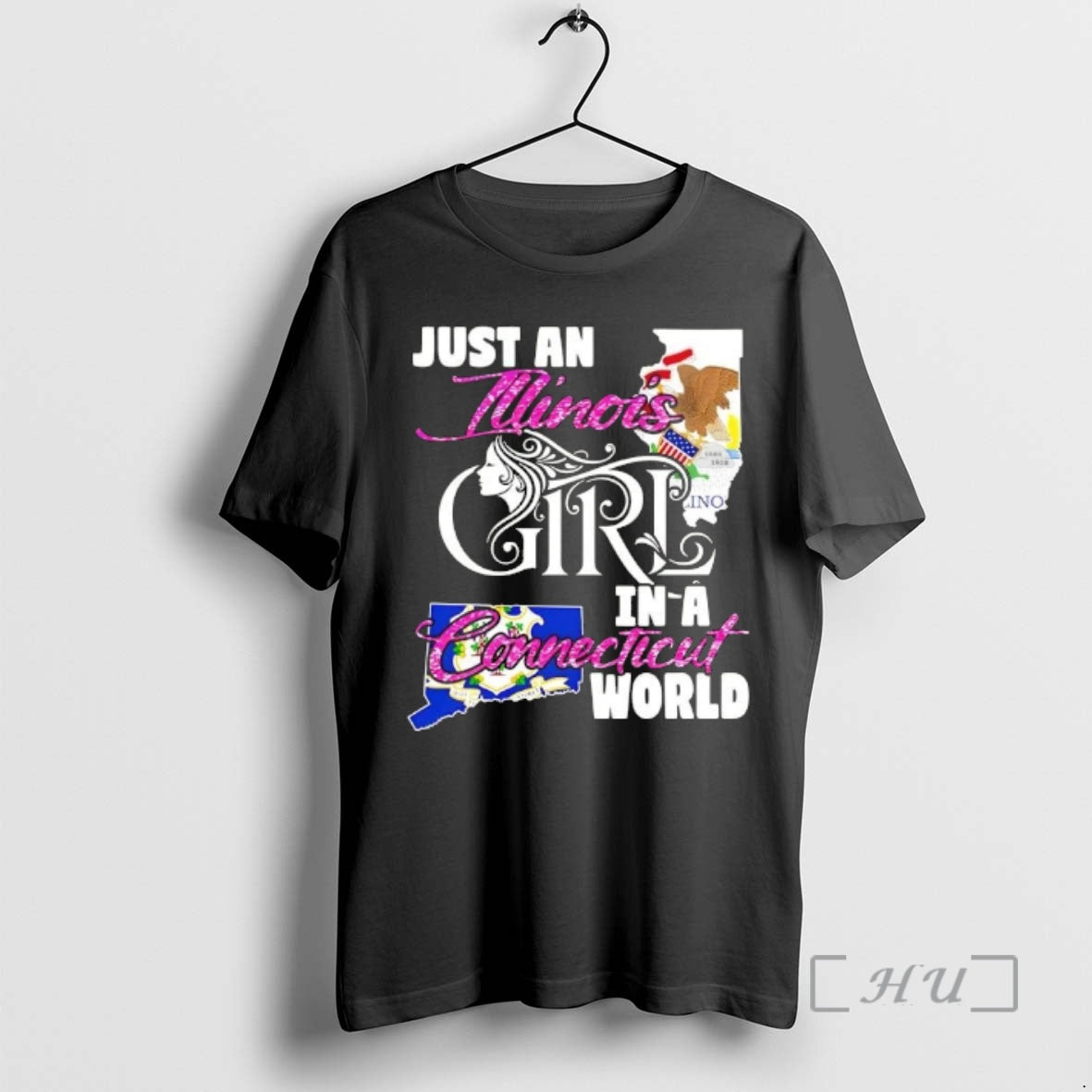 Officials Just An Illinois Girl In A Connecticut World - clothing by TeeHivey.com