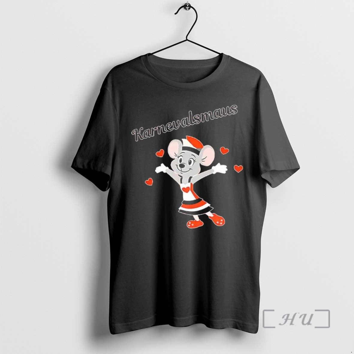 Officials Karnevalsmaus Carnival Mouse Heart Cartoon - clothing by TeeHivey.com