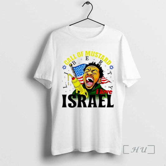 Kendrick Call Of Mustard I Love Israel Graphic - clothing by TeeHivey.com