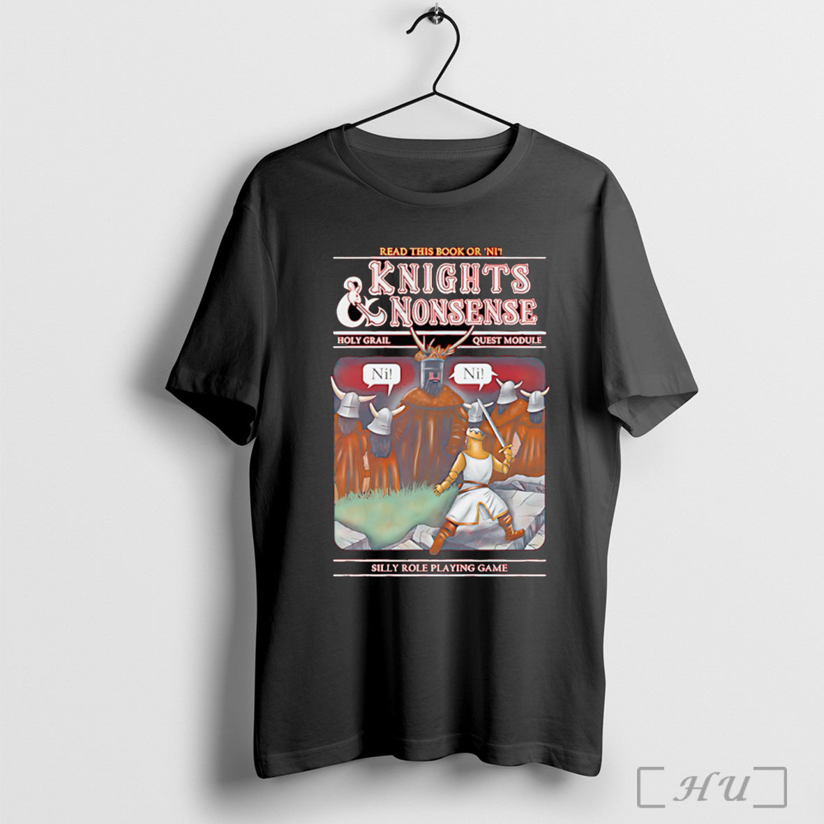 Officials Knights And Nonsense Holy Grail Quest Module T Shirt
