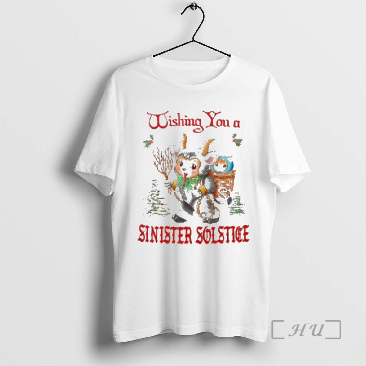 Officials Krampus Wishing You A Sinister Solstice Christmas - clothing by TeeHivey.com