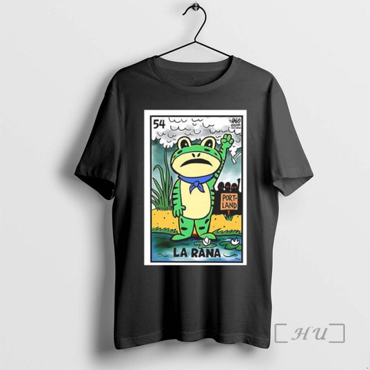 Officials La Rana De Portland Voteria Frog - clothing by TeeHivey.com