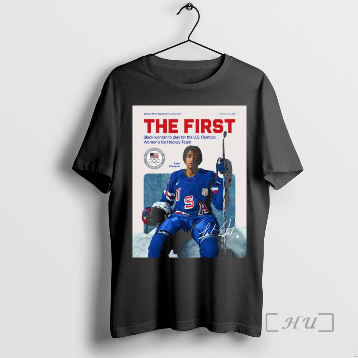 Officials Laila Edwards The First Black Woman To Play For The U S Premium - clothing by TeeHivey.com