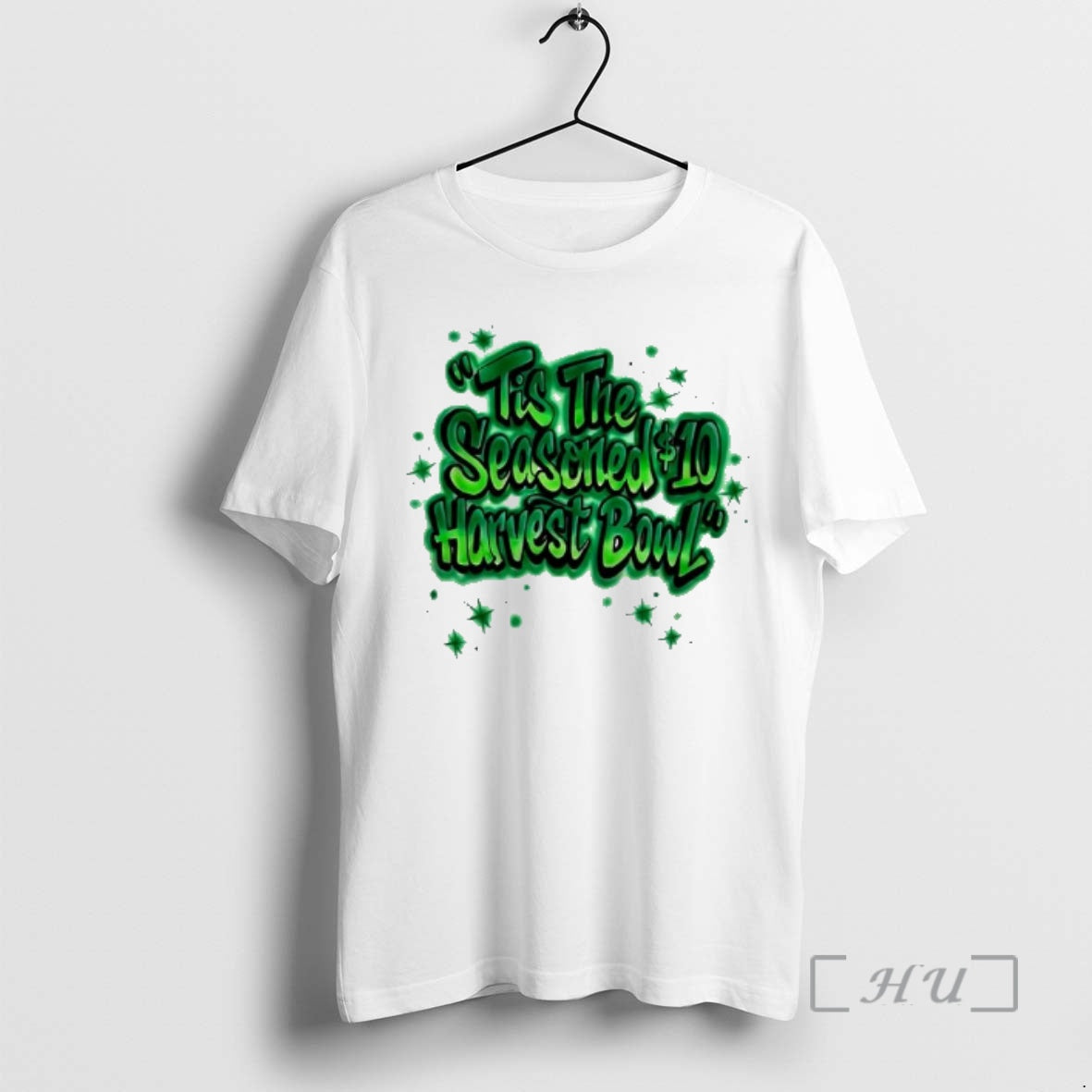 Officials Les The Seasoned 10 Harvest Bow Green Text Style - clothing by TeeHivey.com