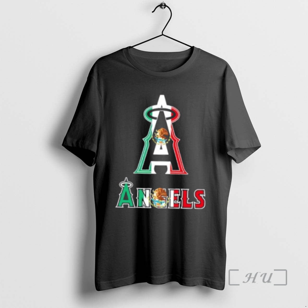 Officials Los Angeles Angels Baseball X Mexican Flag - clothing by TeeHivey.com