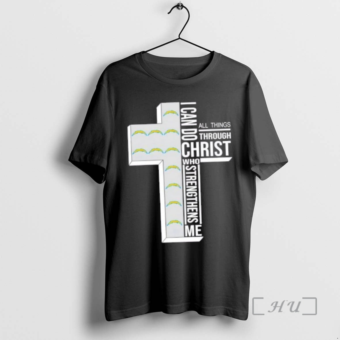 Officials Los Angeles Chargers Football X I Can Do All Things Through Christ Who Strengthens - clothing by TeeHivey.com
