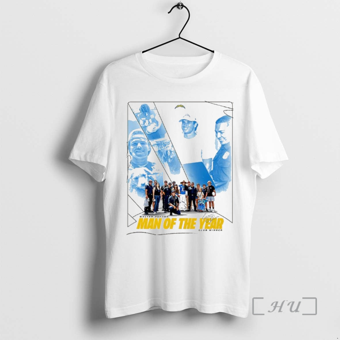 Officials Los Angeles Chargers Man Of The Year Signature - clothing by TeeHivey.com