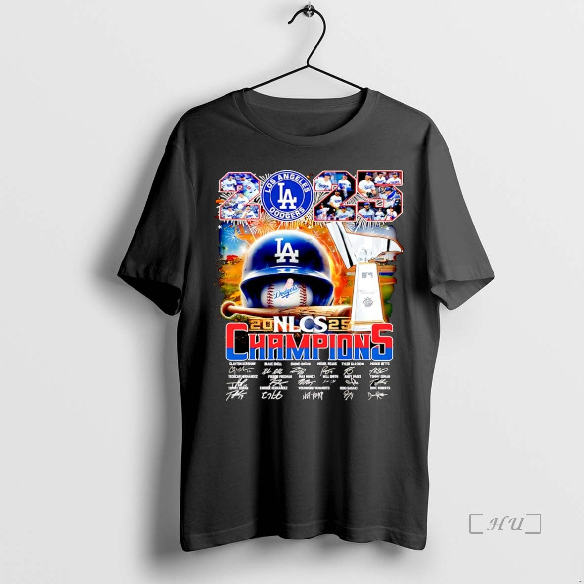 Officials Los Angeles Dodgers Nlcs Champions 2025 Helmet - clothing by TeeHivey.com