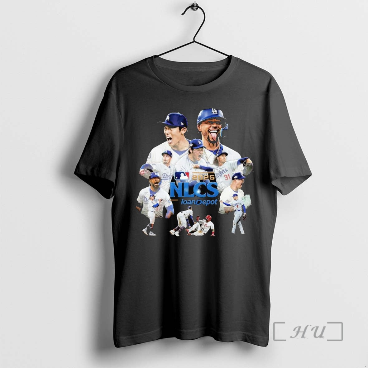 Officials Los Angeles Dodgers Starting Team 2025 Nlcs - clothing by TeeHivey.com
