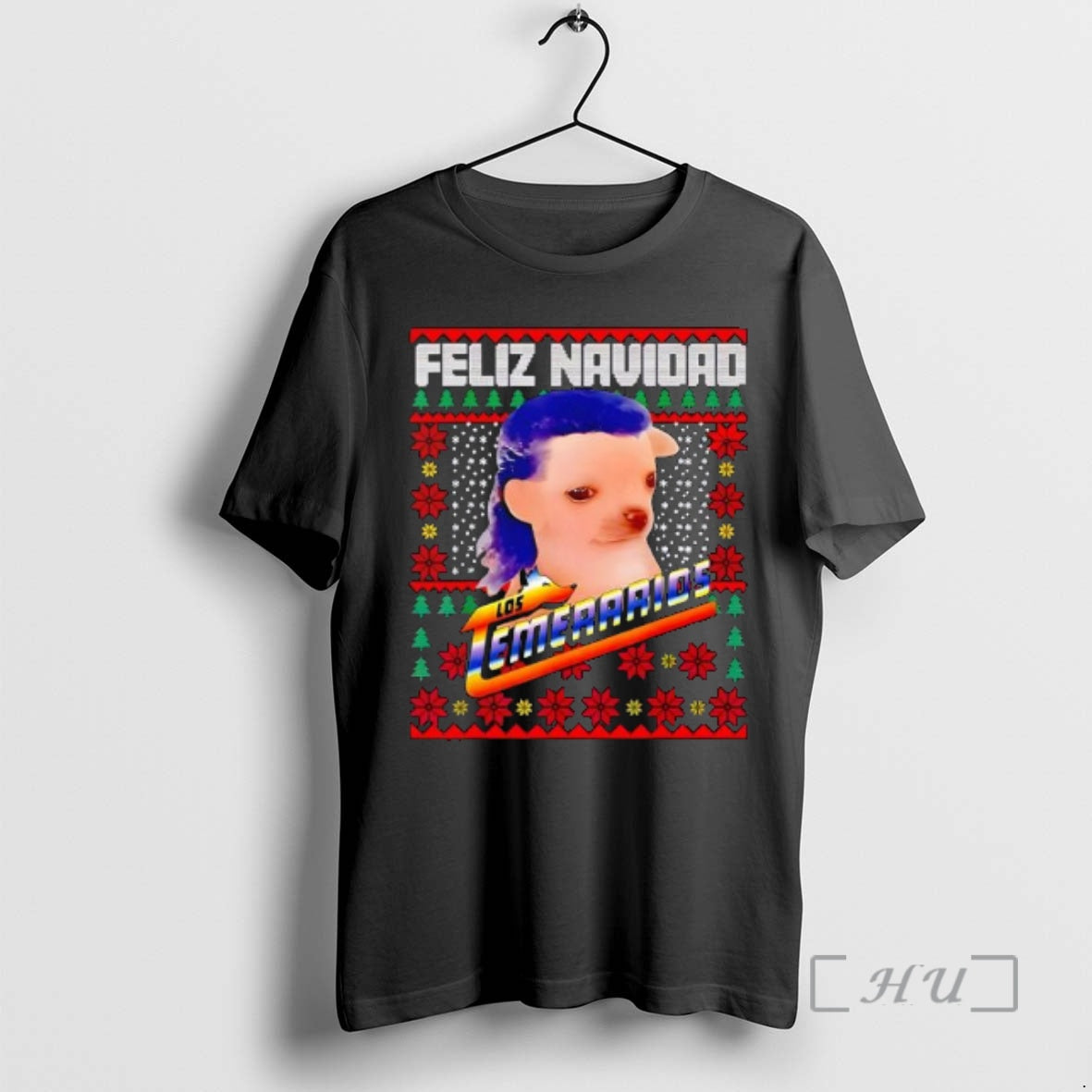Officials Los Temerarios Dog Merry Christmas Feliz Navidad - clothing by TeeHivey.com