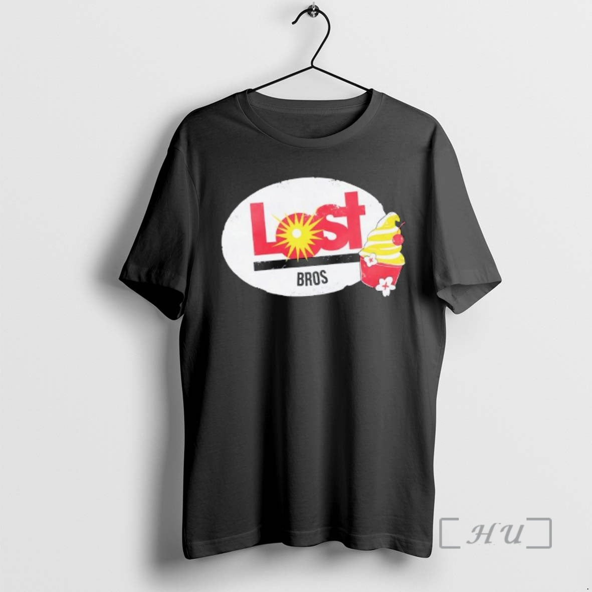 Officials Lost Bros Pineapple Swirl Graphic - clothing by TeeHivey.com