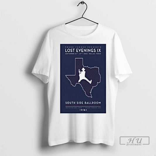 Officials Lost Evenings Ix Fall Tour 2026 Dallas Tx South Side Ballroom T Shirt