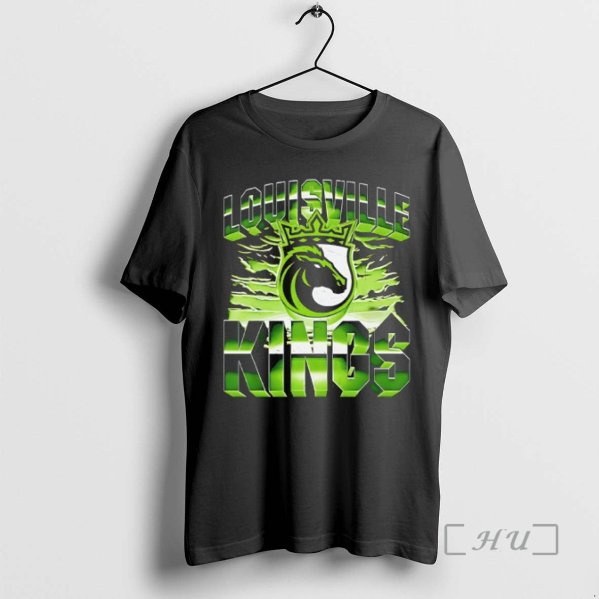 Officials Louisville Kings Football Logo Graphic Vintage