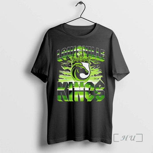 Officials Louisville Kings Football Logo Graphic Vintage