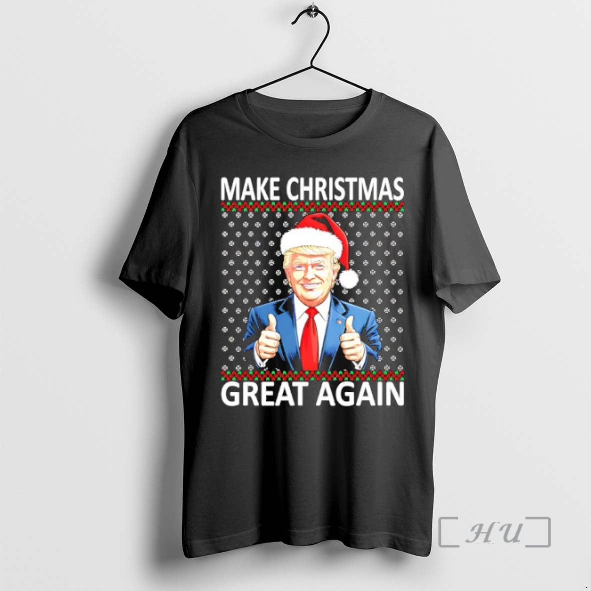 Officials Make Christmas Great Again Funny Trump - clothing by TeeHivey.com