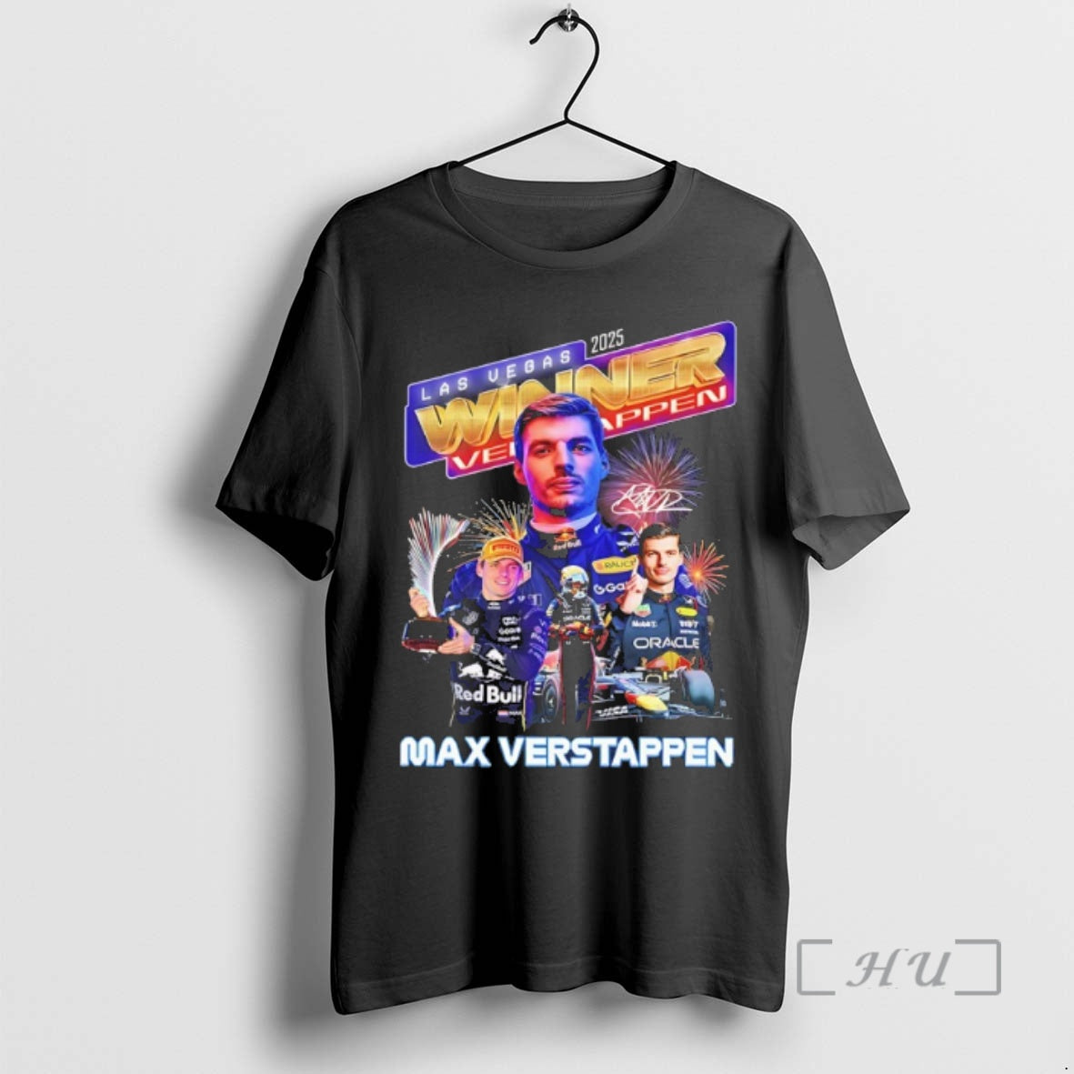 Officials Max Verstappen Won The 2025 F1 Las Vegas Winner Signature Premium T Shirts Sweater - clothing by TeeHivey.com