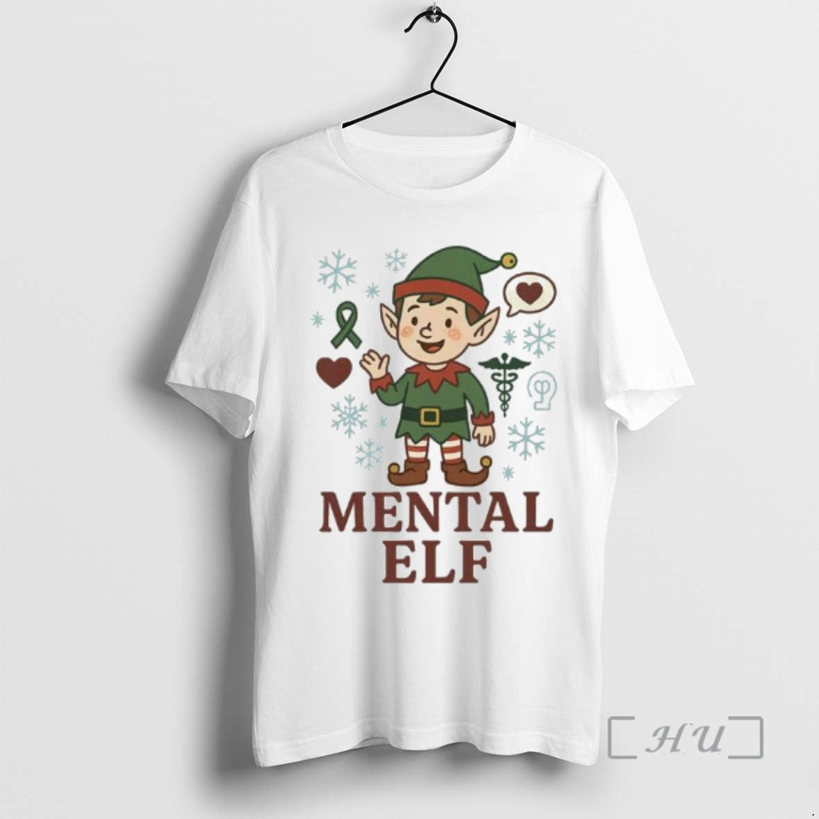 Officials Mental Elf Christmas Ornaments - clothing by TeeHivey.com