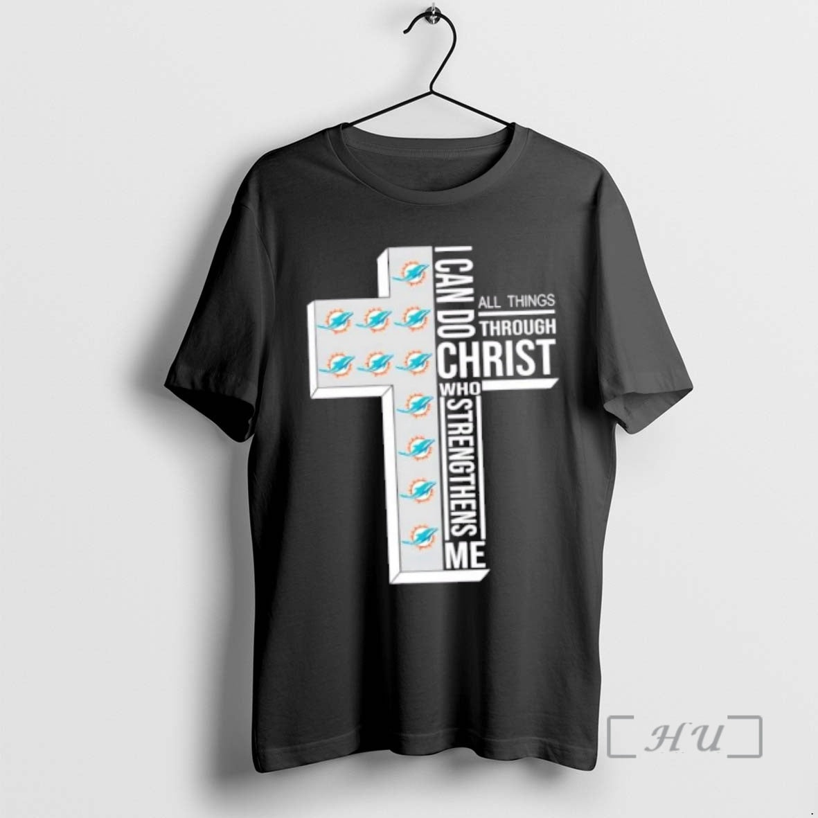 Officials Miami Dolphins Football X I Can Do All Things Through Christ Who Strengthens Me - clothing by TeeHivey.com