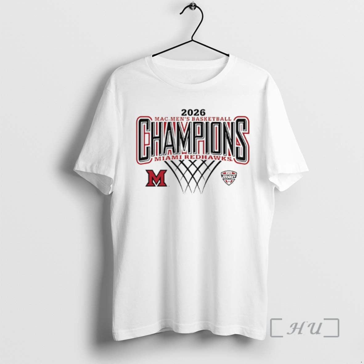 Officials Miami Redhawks 2026 Mac Mens Basketball Regular Season Champions Logo Premium T Shirts Sweater