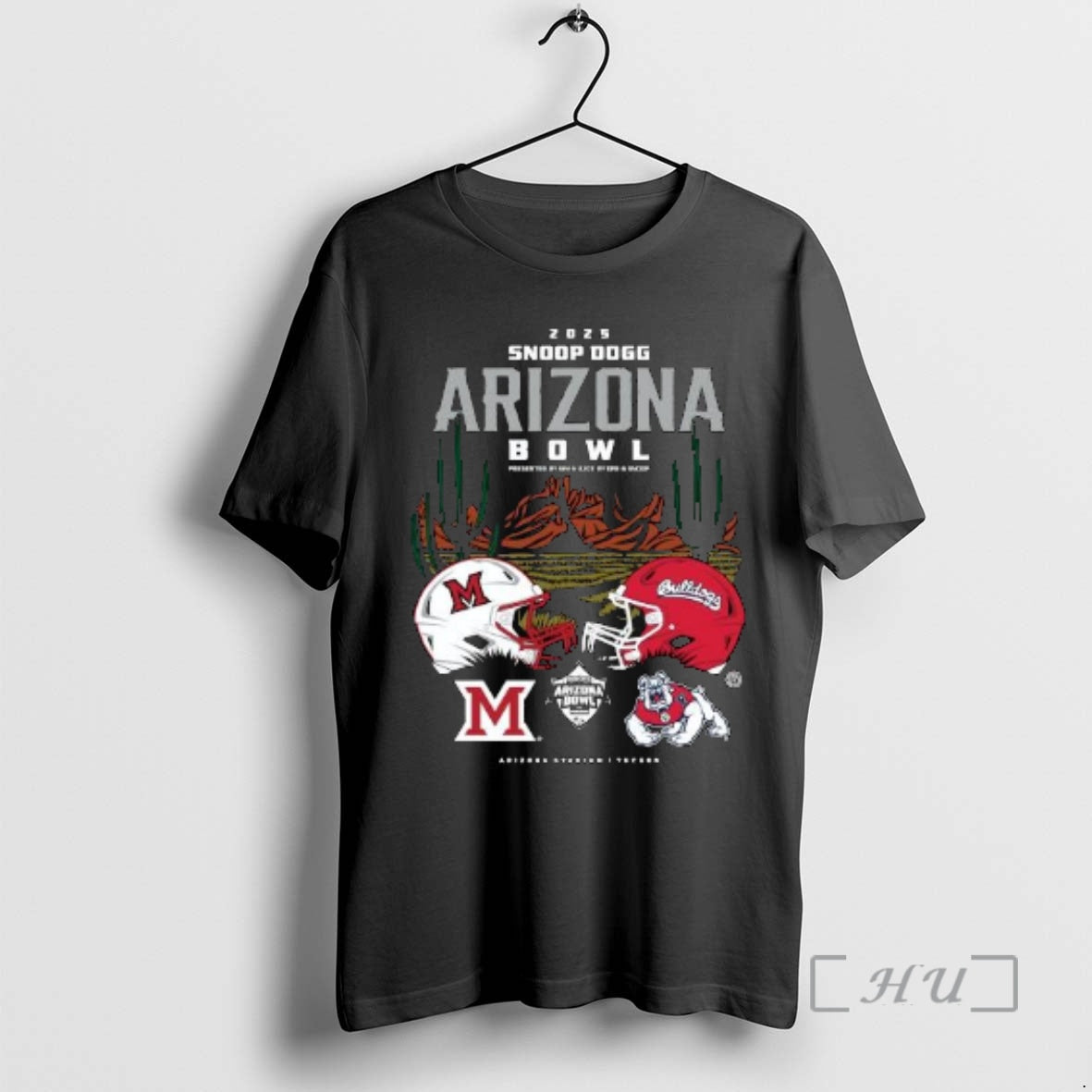 Officials Miami Redhawks Vs Fresno State Bulldogs 2025 Snoop Dogg Arizona Bowl Head To Head - clothing by TeeHivey.com