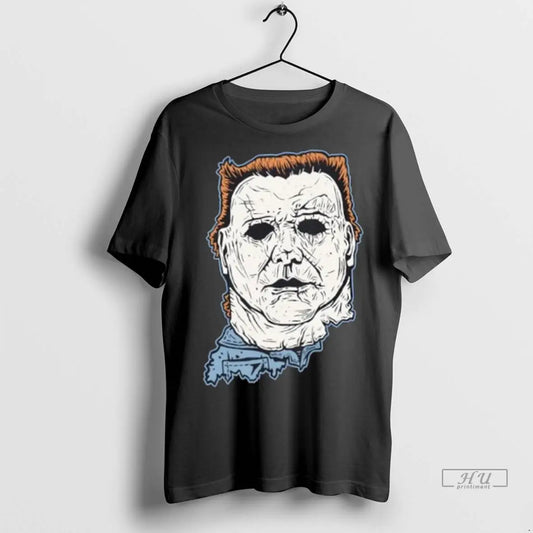 Officials Michael Myers Hoosier Map Halloween T Shirts