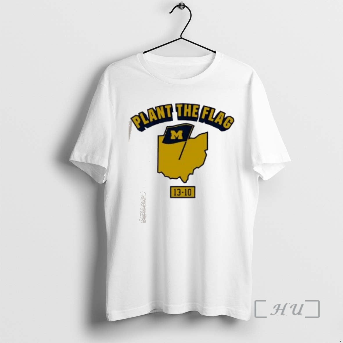 Officials Michigan Football Plant The Flag 13 10 - clothing by TeeHivey.com