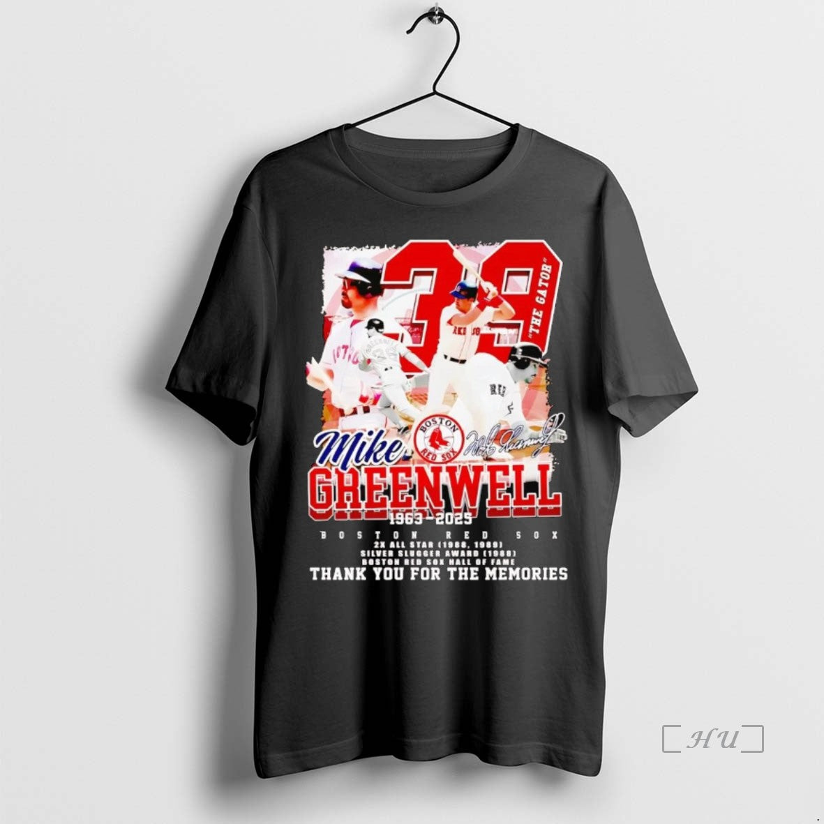 Officials Mike Greenwell 1963 2025 Thank You For The Memories - clothing by TeeHivey.com