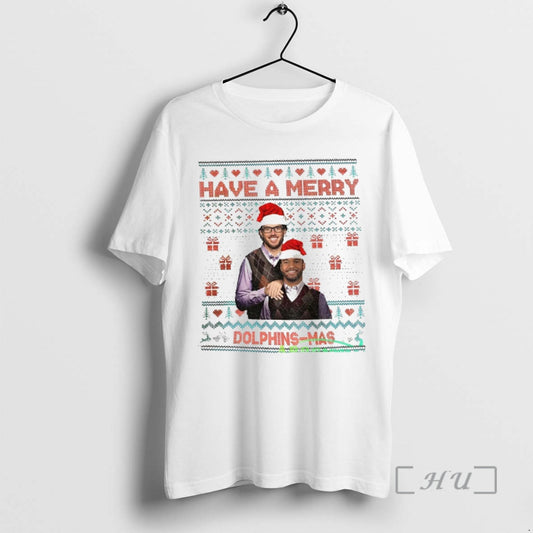 Officials Mike Mcdaniel And Tua Tagovailoa Miami Dolphins Stepbrothers Have A Merry Dolphins Mas Christmas