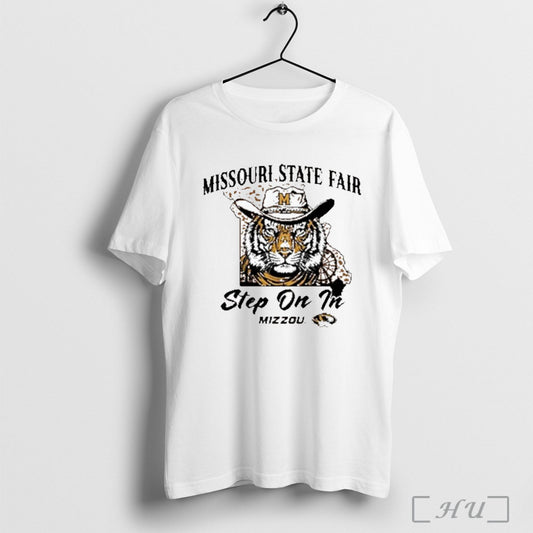 Officials Mizzou Tigers Missouri State Fair 2025 Step On In Cowboy Hat Tiger State Of