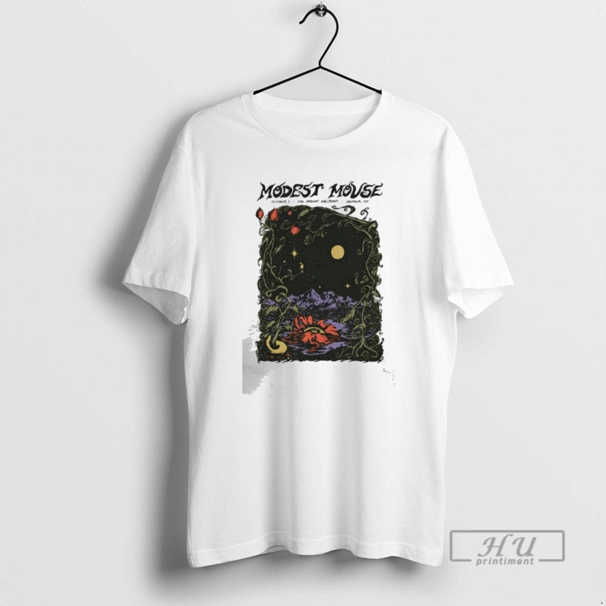 Officials Modest Mouse Mission Ballroom In Denver Co October 1 2025 T Shirt