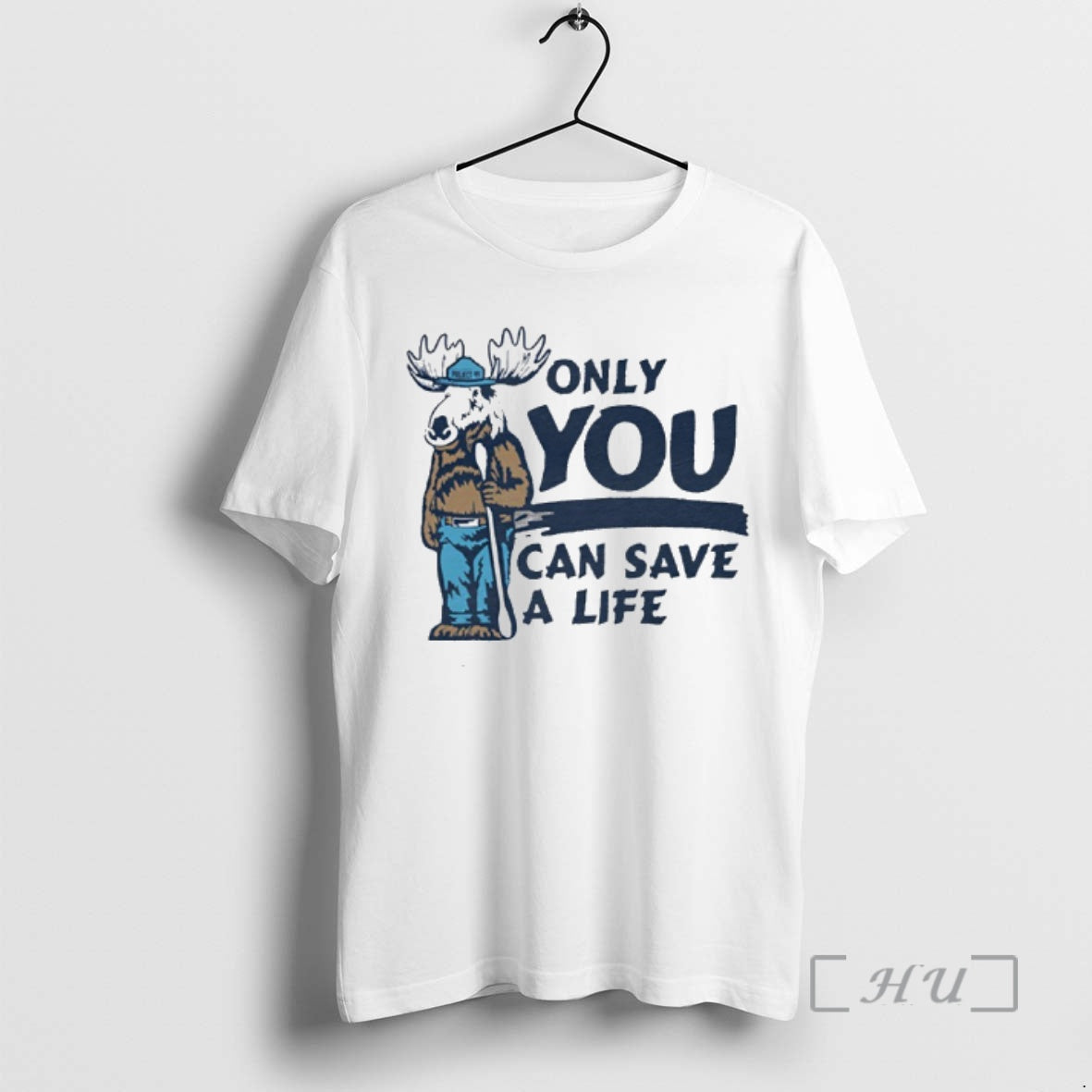 Officials Moose Mascot Only You Can Save A Life - clothing by TeeHivey.com