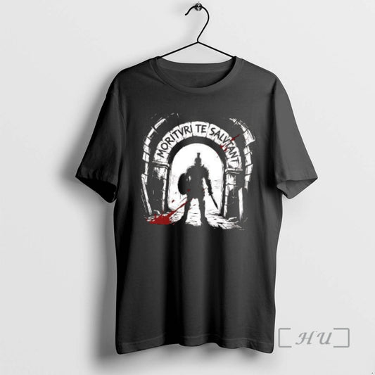 Officials Morituri Te Salutant Gladiator We Salute You Ancient Roman Gladiators Premium T Shirts Sweater