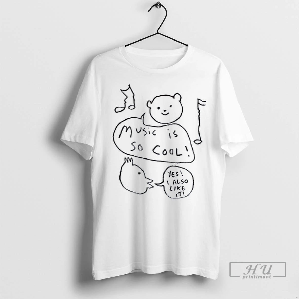 Officials Music Is So Cool Yes I Also Like It T Shirt