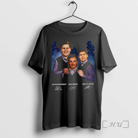 Officials Nathan Mackinnon Cale Makar Martin Necas Colorado Avalanche Hockey Step Brothers Vintage Premium