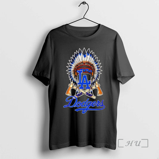 Officials Native American Los Angeles Dodgers Baseball Team Logo