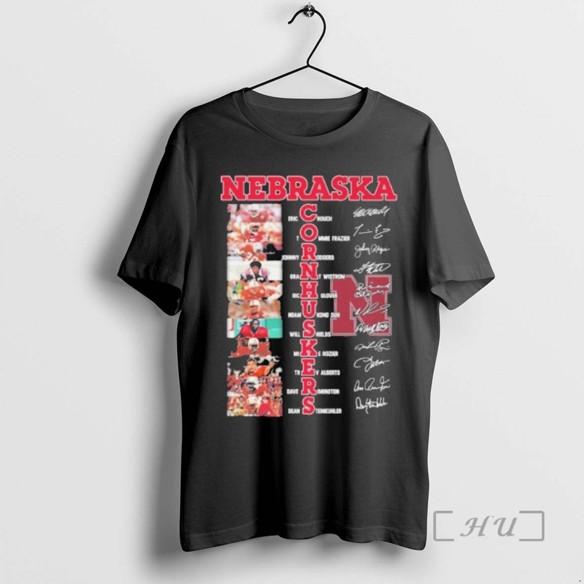 Officials Nebraska Cornhuskers Team Player Signature - clothing by TeeHivey.com