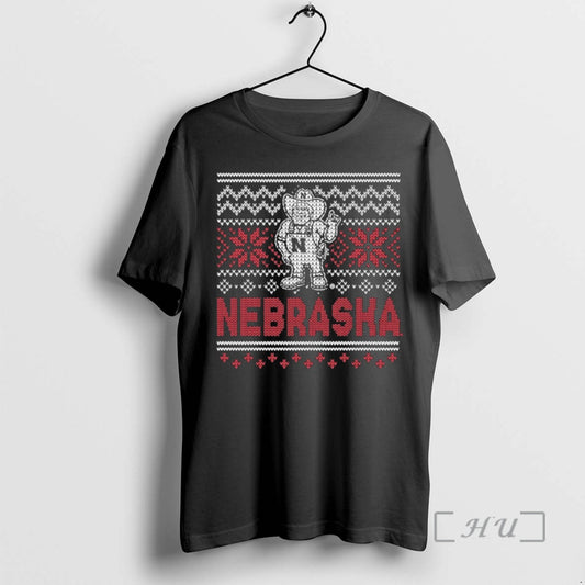 Officials Nebraska Huskers Holiday Christmas Ugly - clothing by TeeHivey.com