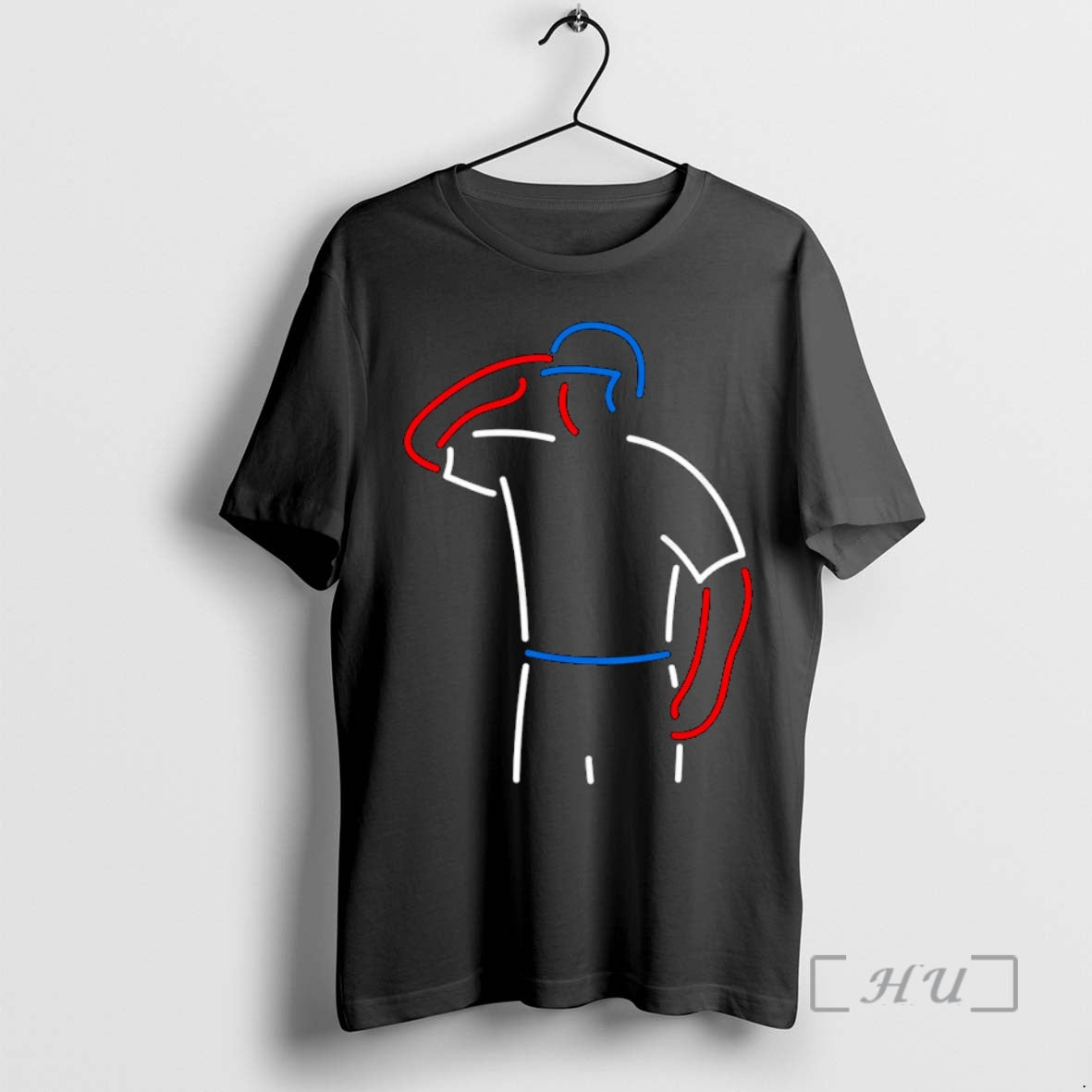 Officials Neon Baseball Salute