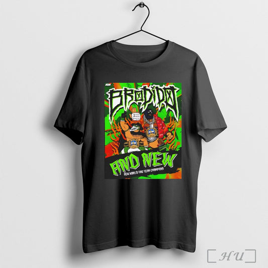 Officials New Aew World Tag Team Champions Brodido T Shirt