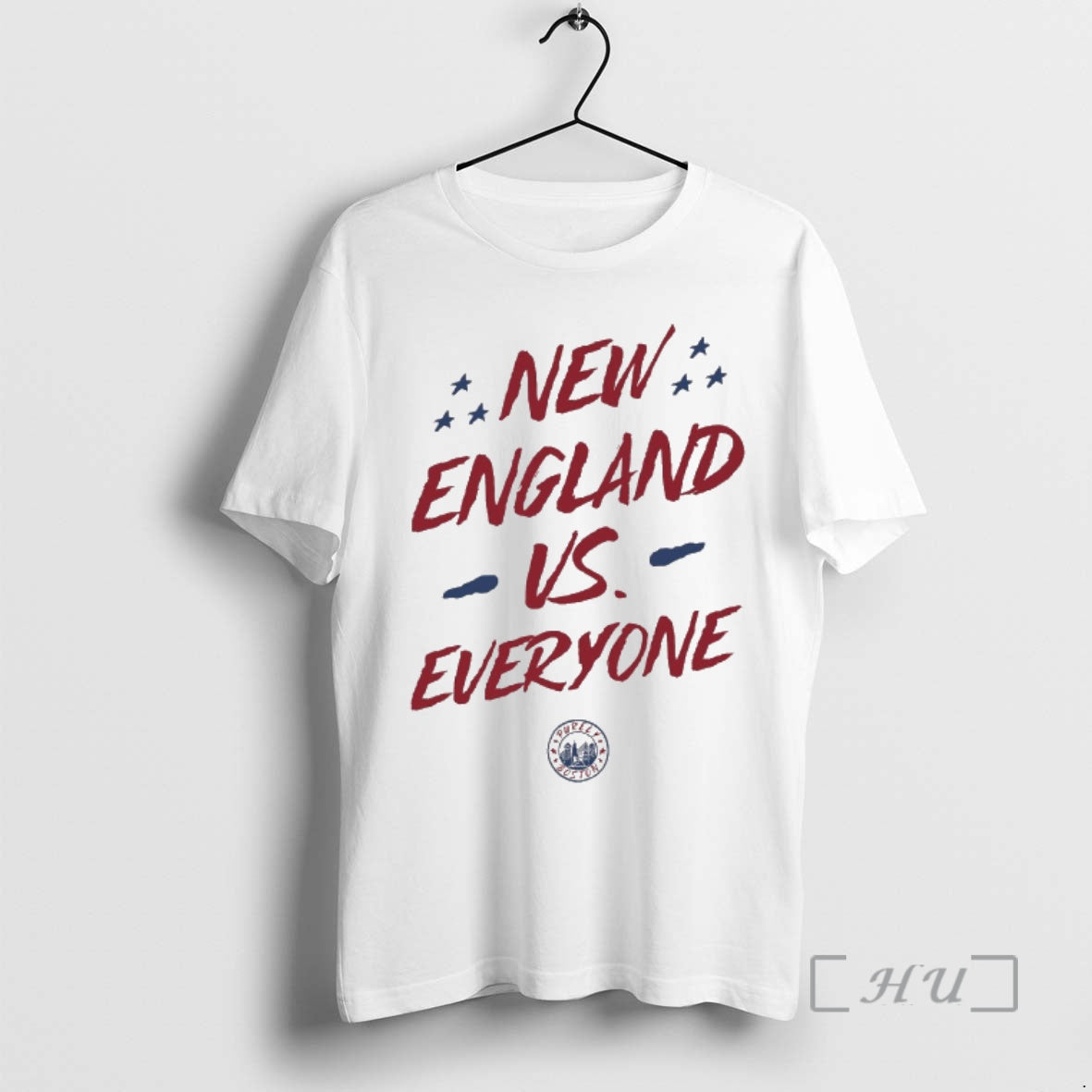 New England Vs Everyone Purely Boston - clothing by TeeHivey.com