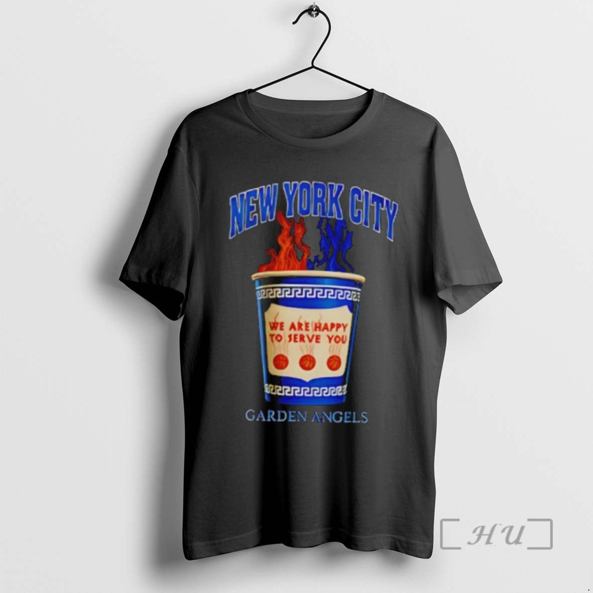 Officials New York City We Are Happy To Serve You Garden Angels Premium T Shirts