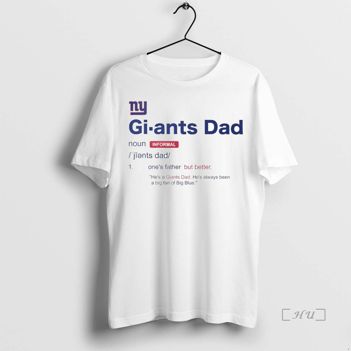 Officials New York Giants Dad Definition Meaning - clothing by TeeHivey.com