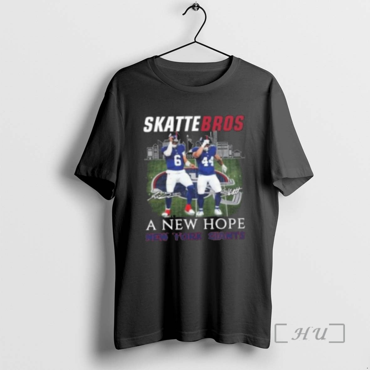 Officials New York Giants Jaxson Dart And Cam Skattebo Skattebros A New Hope Signature - clothing by TeeHivey.com
