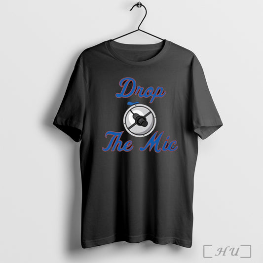Officials New York Mets Drop The Mic T Shirt