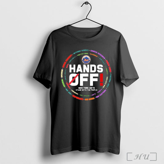 Officials New York Mets Stand Logo Hands Off Seattle Mariners Stand With The People