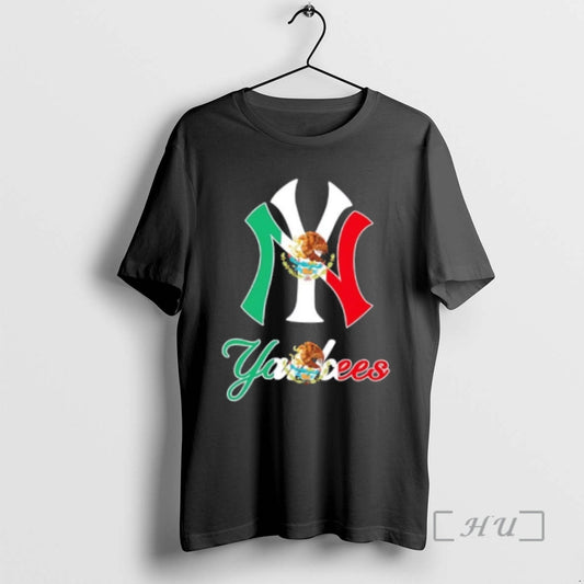 Officials New York Yankees Baseball X Mexican Flag - clothing by TeeHivey.com
