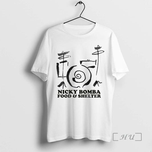 Officials Nicky Bomba Food And Shelter - clothing by TeeHivey.com